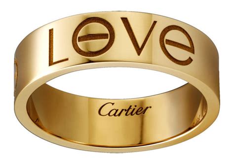 cartier love engraved ring|authentic cartier love ring.